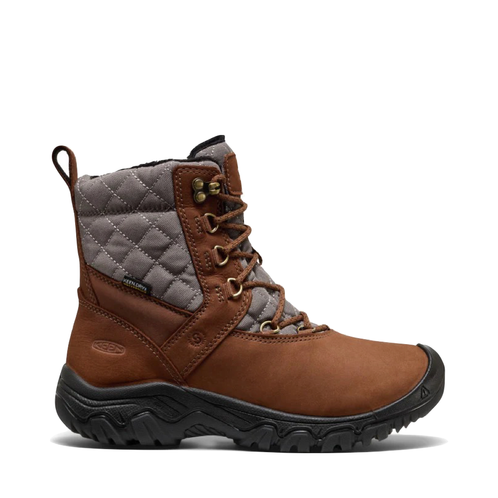 Side (right) view of Keen Greta II Waterproof Boot for women.