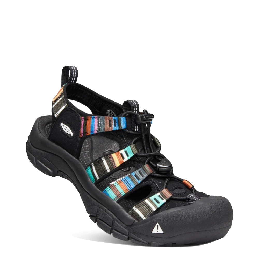 Mudguard and Toe view of Keen Newport H2 Waterproof Sandal for women.