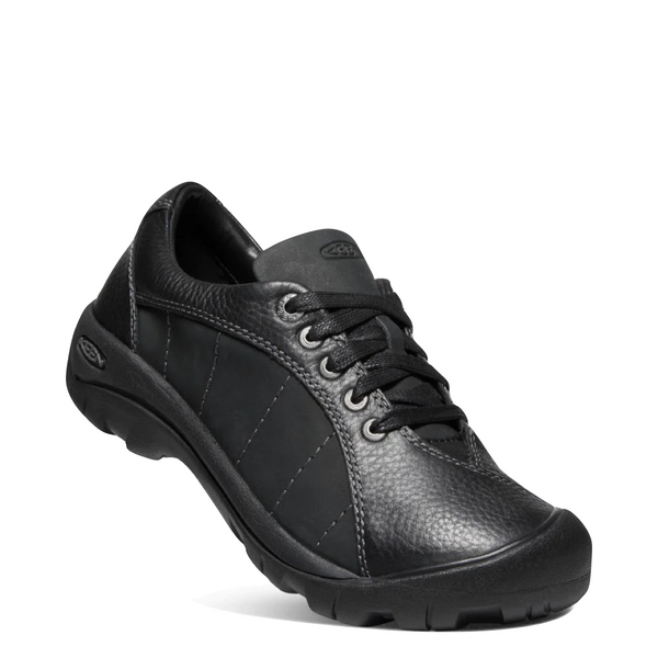 KEEN Women's Presidio Leather Tie in Black