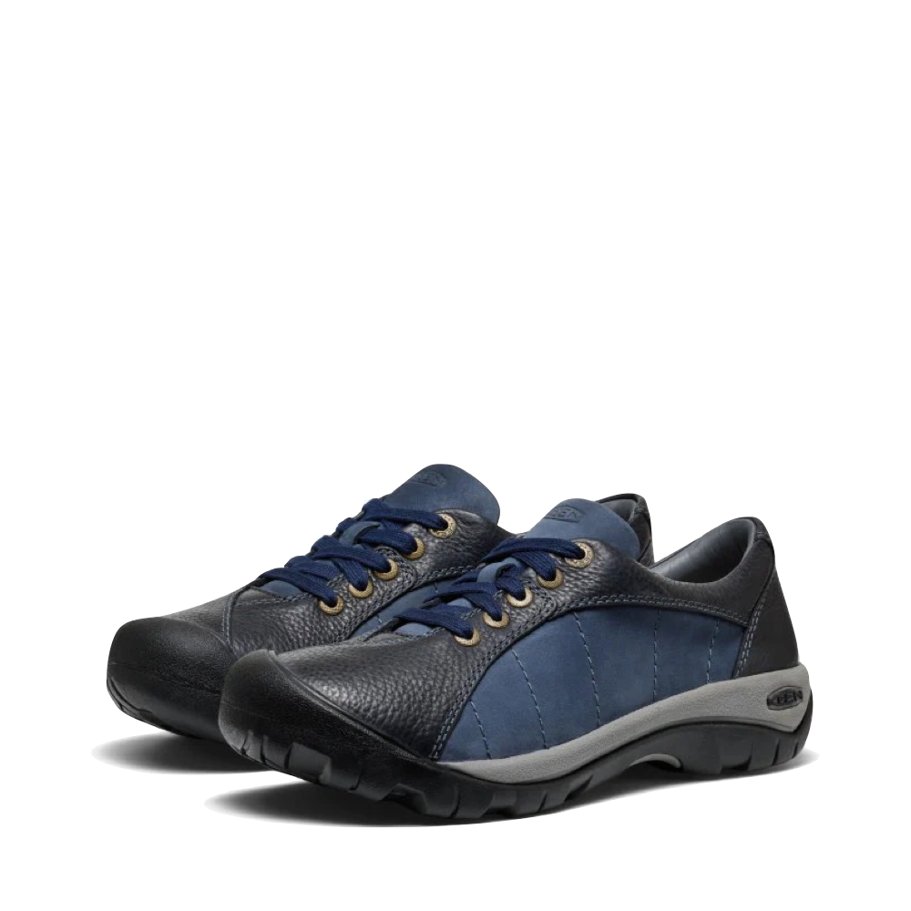 Toe view of Keen Presidio Tie Sneaker for women.