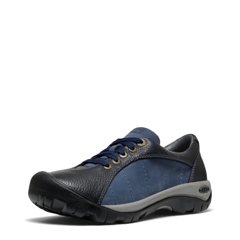 Toe view of Keen Presidio Tie Sneaker for women.