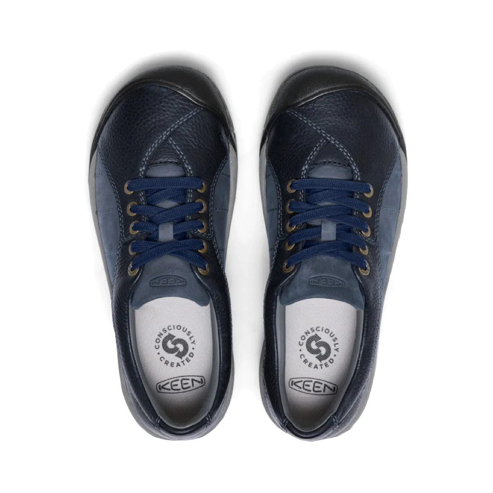 Top-down view of Keen Presidio Tie Sneaker for women.