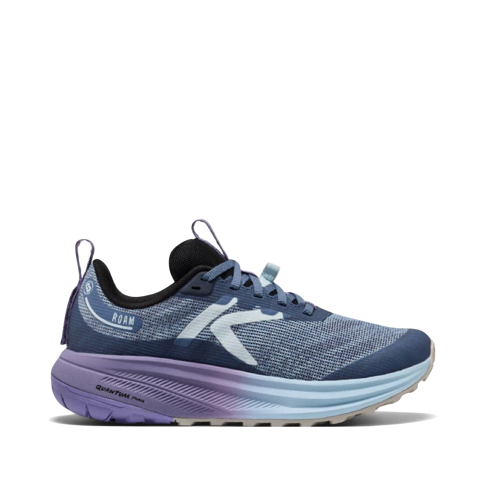 Side (right) view of Keen Roam Trail Running Shoe for women.