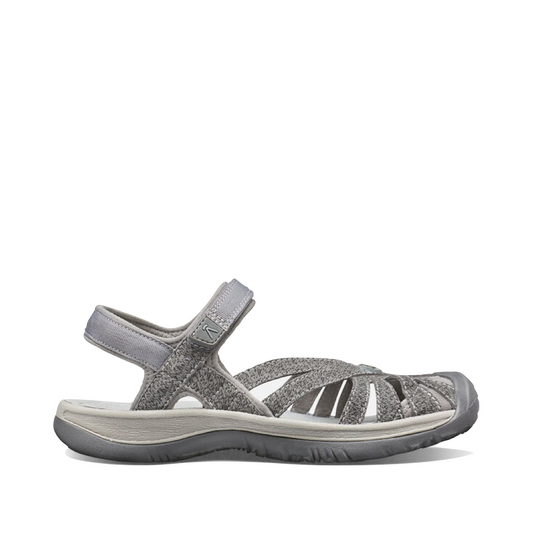 KEEN Women's Rose Waterproof Sandal in Gargoyle Grey