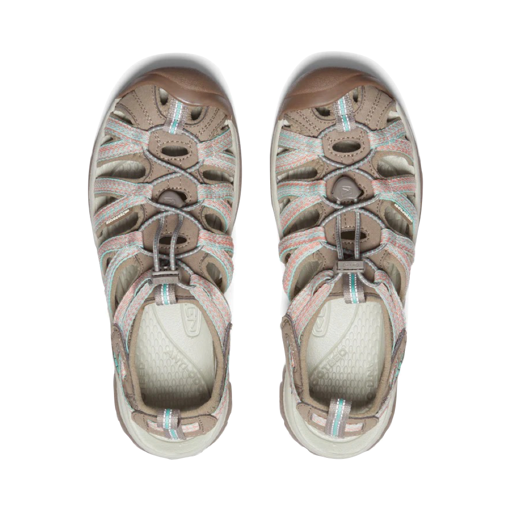 Top-down view of Keen Whisper Sandal for women.