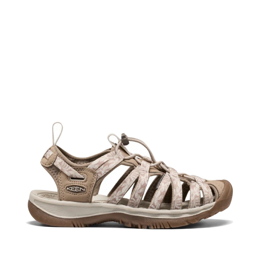 Side (right) view of Keen Whisper Sandal for women.