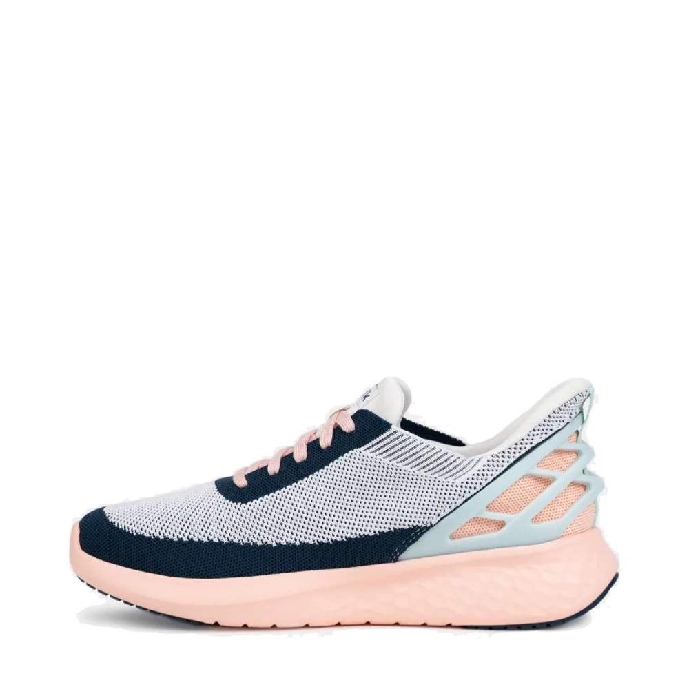 Side (left) view of Kizik Athens Sneaker for unisex.