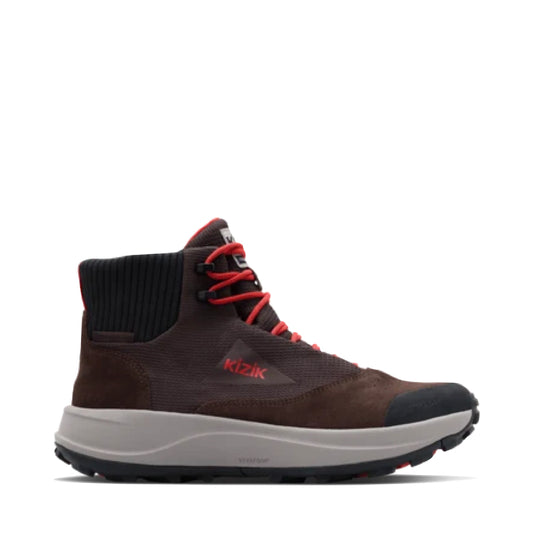 Side (right) view of Kizik Freedom Hike Waterproof Boot for men.