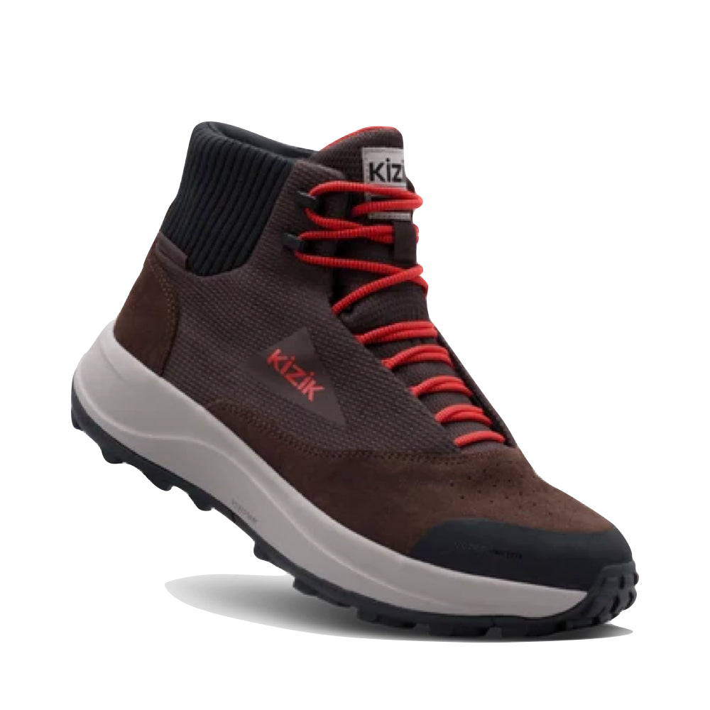 Mudguard and Toe view of Kizik Freedom Hike Waterproof Boot for men.