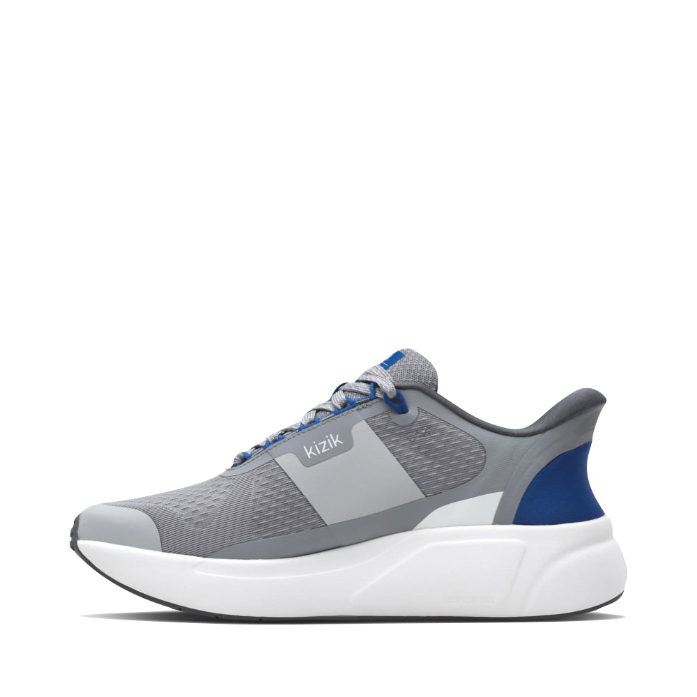 Side (left) view of Kizik Freedom Run Sneaker for men.