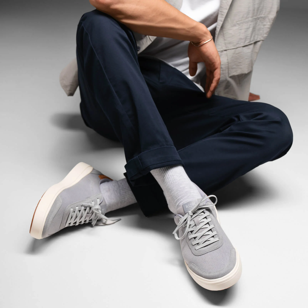 Model view of Kizik Prague 2 Sneaker for men.