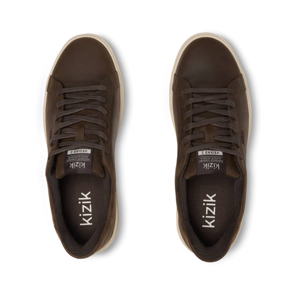 Top-down view of Kizik Vegas 2 Sneaker for men.