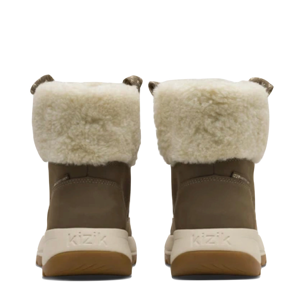 Back view of Kizik Juno 2 Lace Waterproof Boot for women.