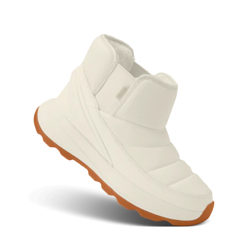 Toe view of Kizik Juno 2 Low Hands Free Slipp On Boot for women.