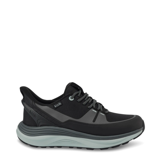 Side (right) view of Kizik London AT Hands Free Tie Sneaker for women.