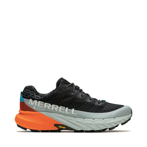 Merrell Men's Agility Peak 5 GTX Sneaker in Black/Tangerine