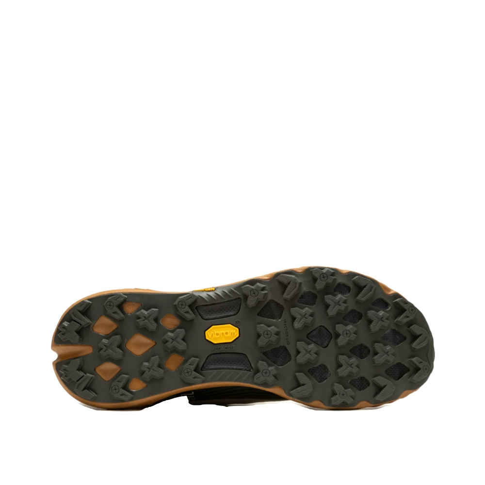 Bottom view of Merrell Agility Peak 5 Trail Sneaker for men.