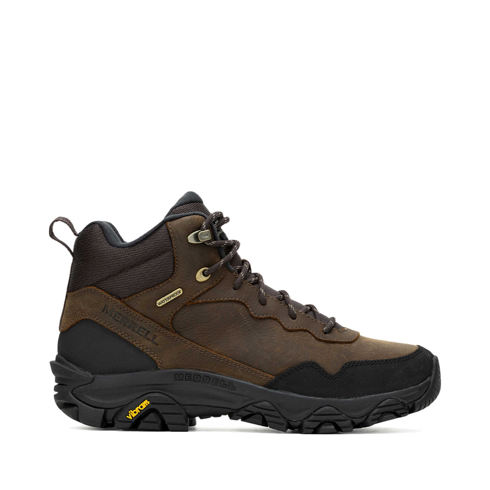 Side (right) view of Merrell Coldpack 3 Thermo Mid Waterproof Boot for men.