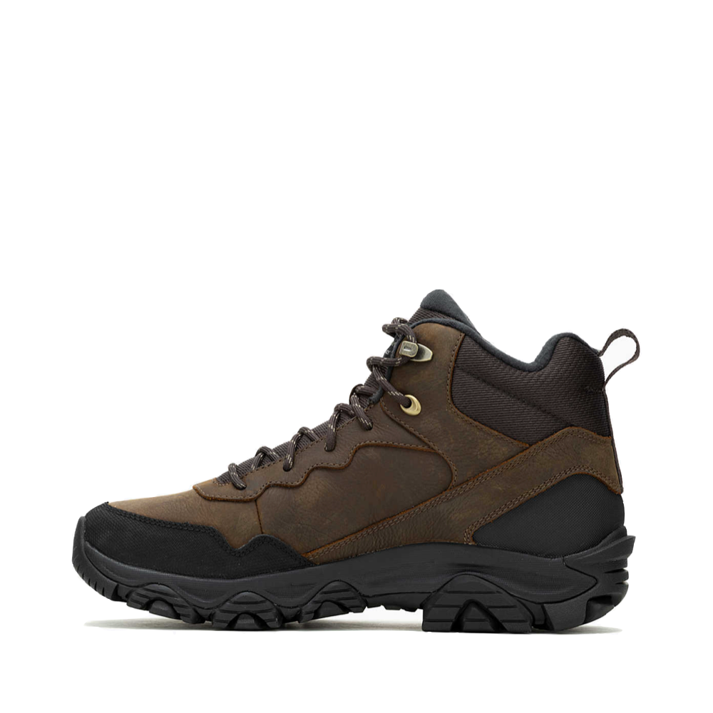 Side (left) view of Merrell Coldpack 3 Thermo Mid Waterproof Boot for men.