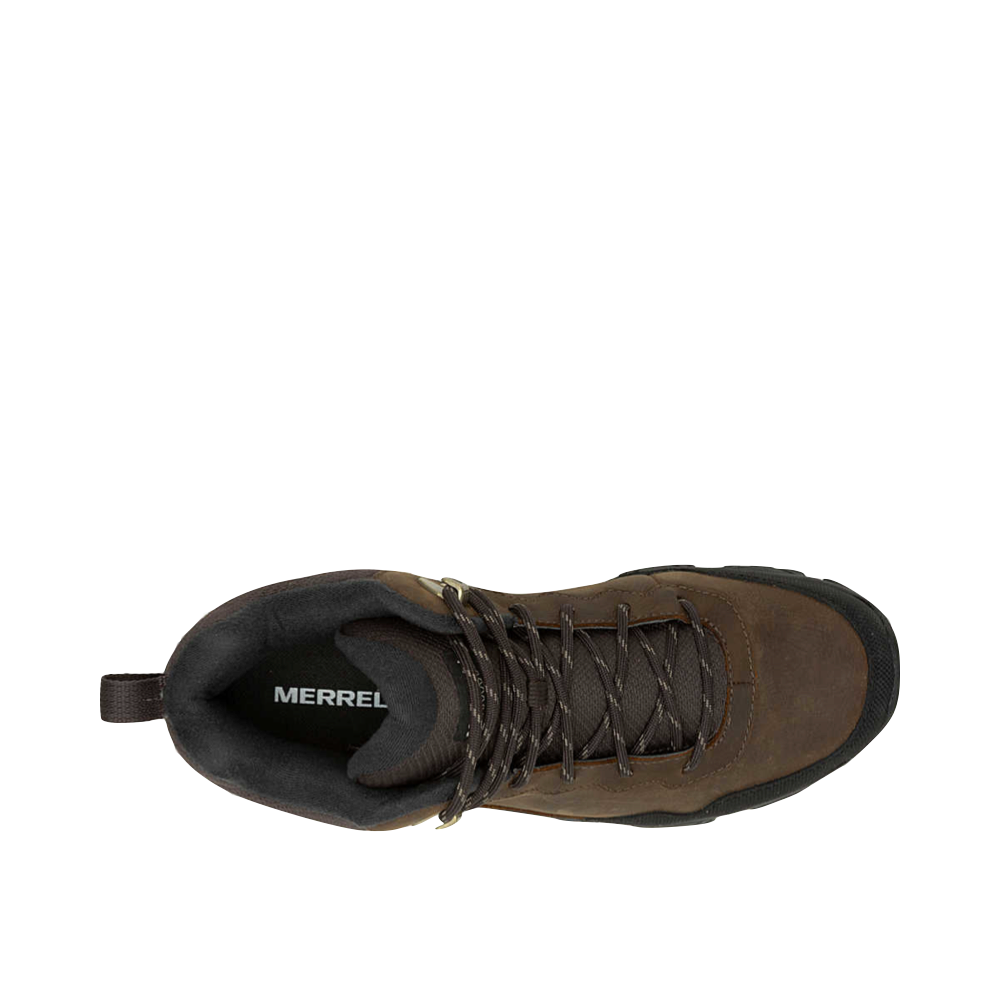 Top-down view of Merrell Coldpack 3 Thermo Mid Waterproof Boot for men.