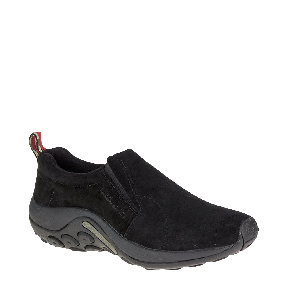 Mudguard and Toe view of Merrell Jungle Doc Pigskin Nubuck Slip On for men.