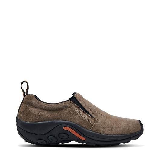 Merrell Men's Jungle Moc Pigskin Nubuck Slip On in Gunsmoke