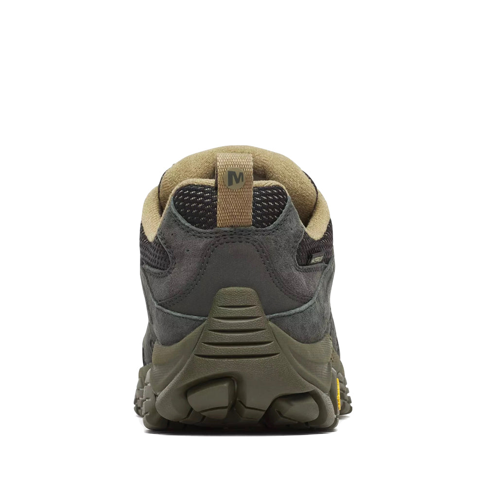 Back view of Merrell Moab 3 Waterproof Hiking Shoe for men.