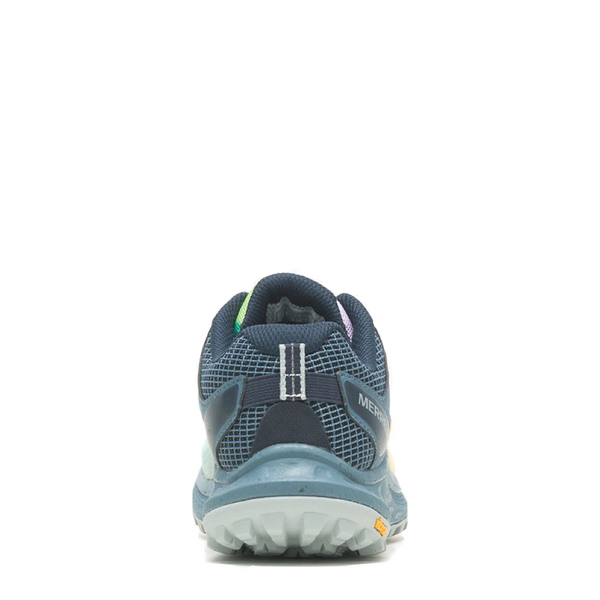 Merrell Women's Antora 3 Rainbow Sneaker in Light Blue Rainbow Multi