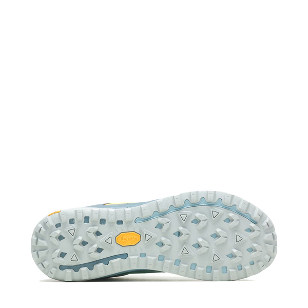Merrell Women's Antora 3 Rainbow Sneaker in Light Blue Rainbow Multi