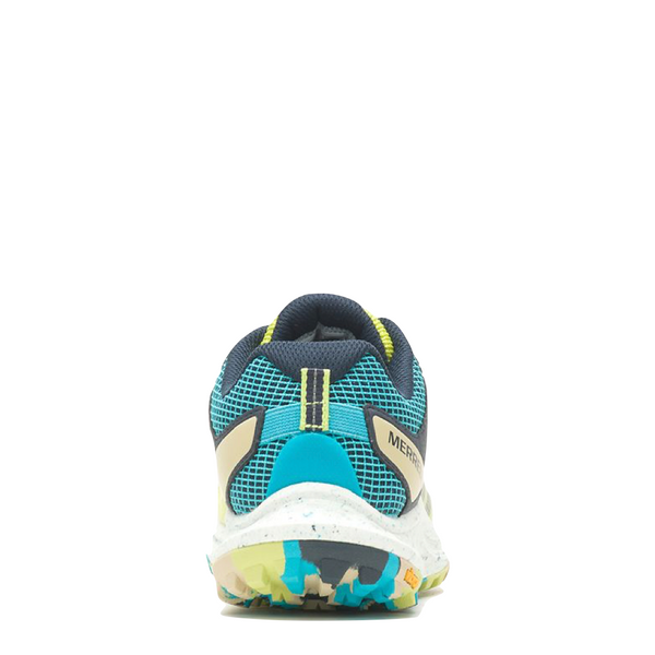 Merrell Women's Antora 3 Sneaker in Celery Yellow/Blue