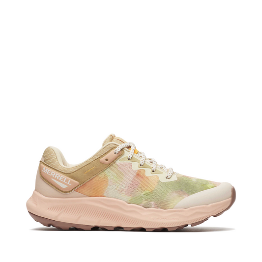Side (right) view of Merrell Antora 4 Bliss Sneaker for women.