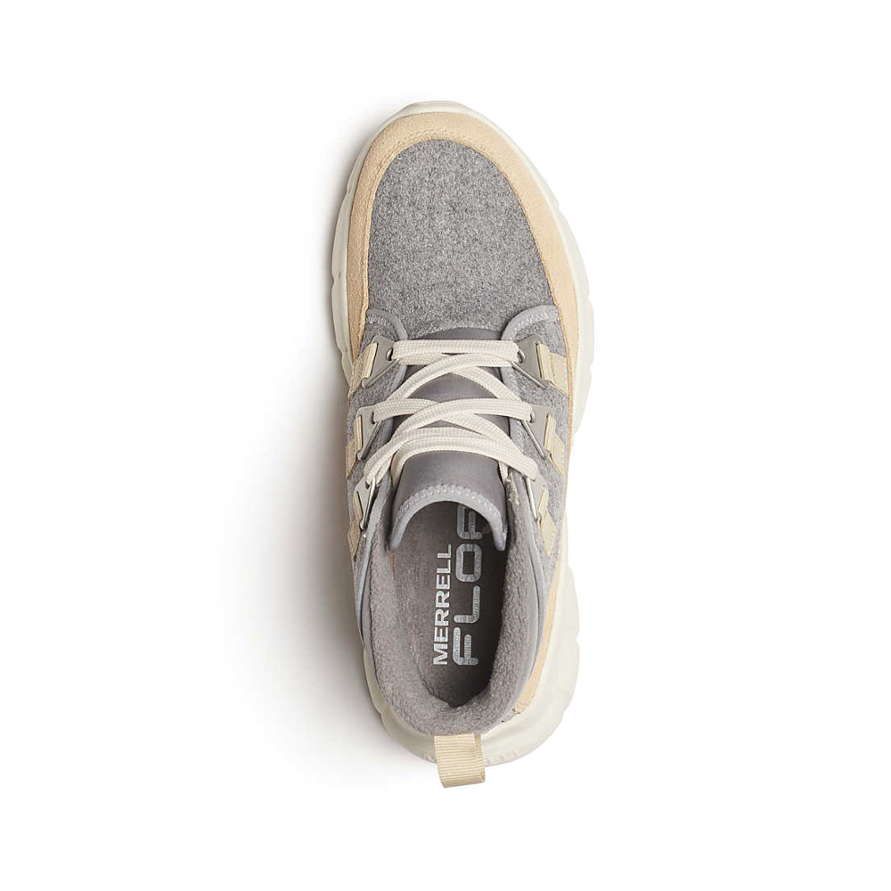 Top-down view of Merrell Clover Mid Wool Waterproof Boot for women.