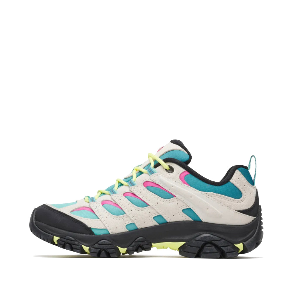Side (left) view of Merrell Moab 3 Vista Waterproof Hiking Shoe for women.