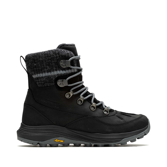 Side (right) view of Merrell Siren 4 Thermo Mid Zip Waterproof Boot for women.