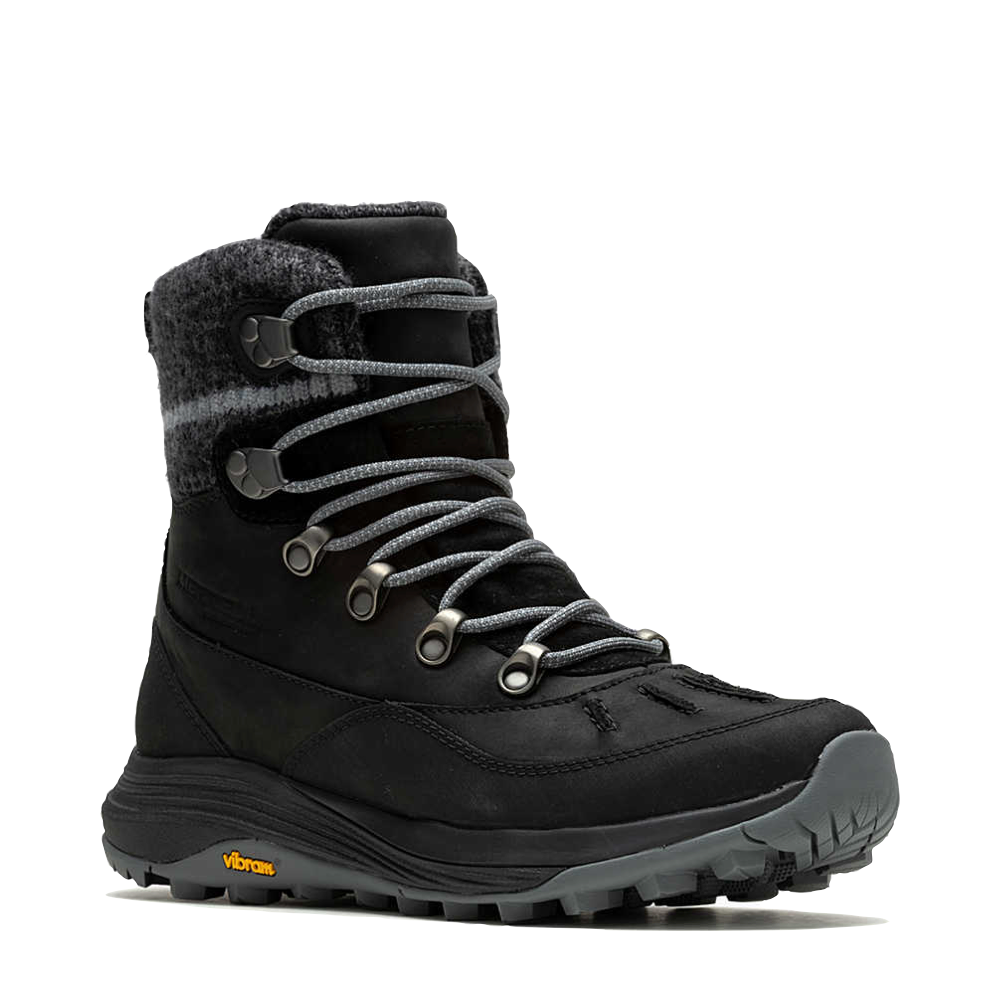 Toe view of Merrell Siren 4 Thermo Mid Zip Waterproof Boot for women.