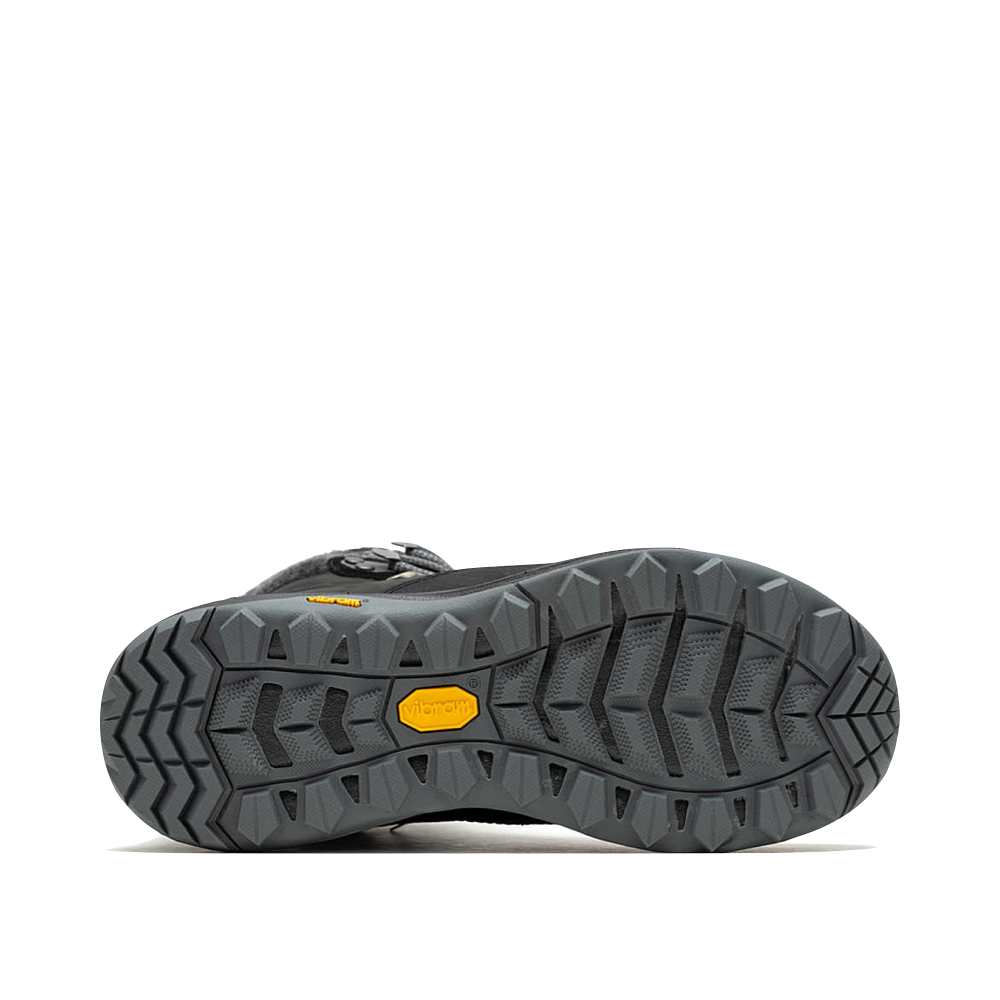 Bottom view of Merrell Siren 4 Thermo Mid Zip Waterproof Boot for women.