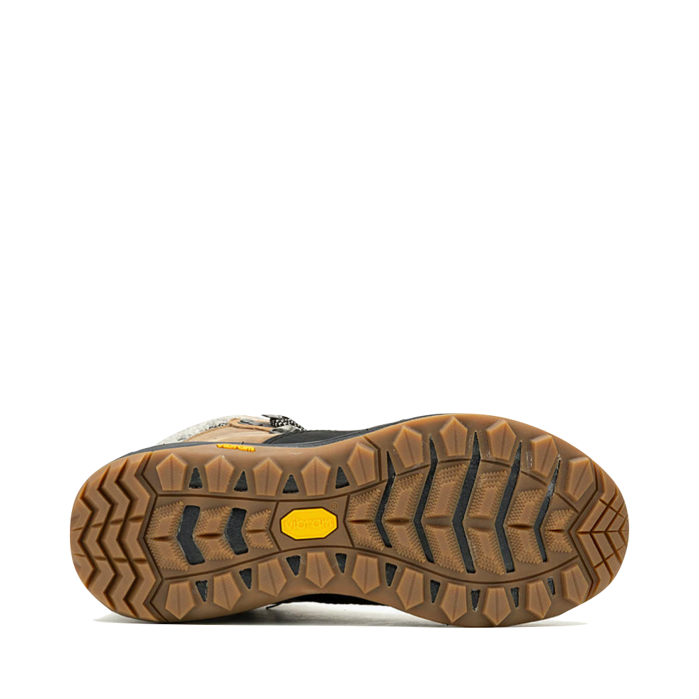 Bottom view of Merrell Siren 4 Thermo Mid Zip Waterproof Lace Boot for women.