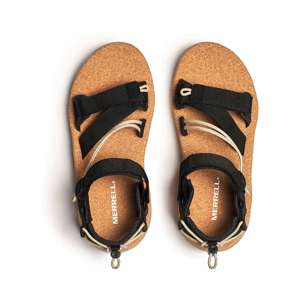 Top-down view of Merrell Speed Fusion Web RMX Sandal for women.