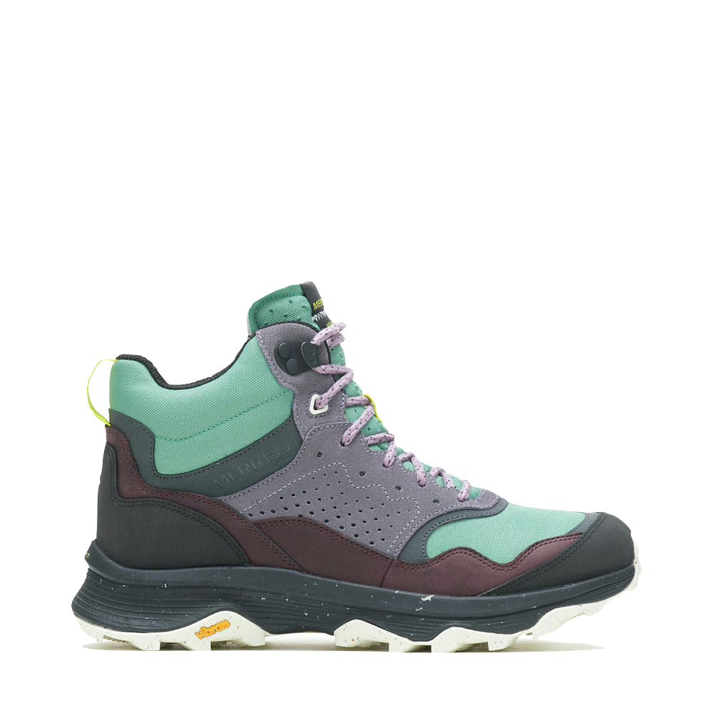 Merrell Women's Speed Solo Mid Waterproof Lace Boot in Jade