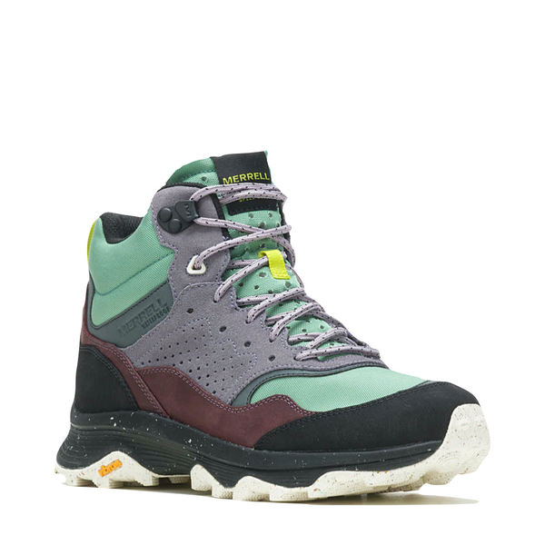 Merrell Women's Speed Solo Mid Waterproof Lace Boot in Jade
