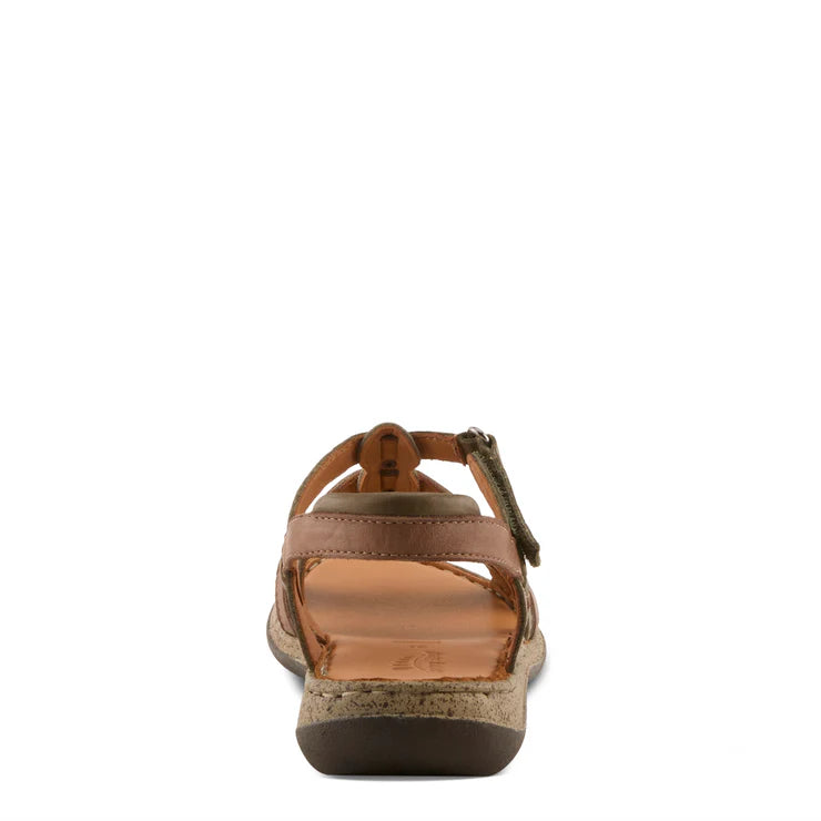 Spring Step Women's Nyxelle Sandal in Olive Multi