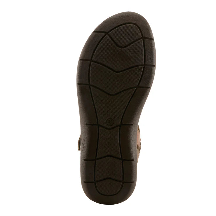 Spring Step Women's Nyxelle Sandal in Olive Multi