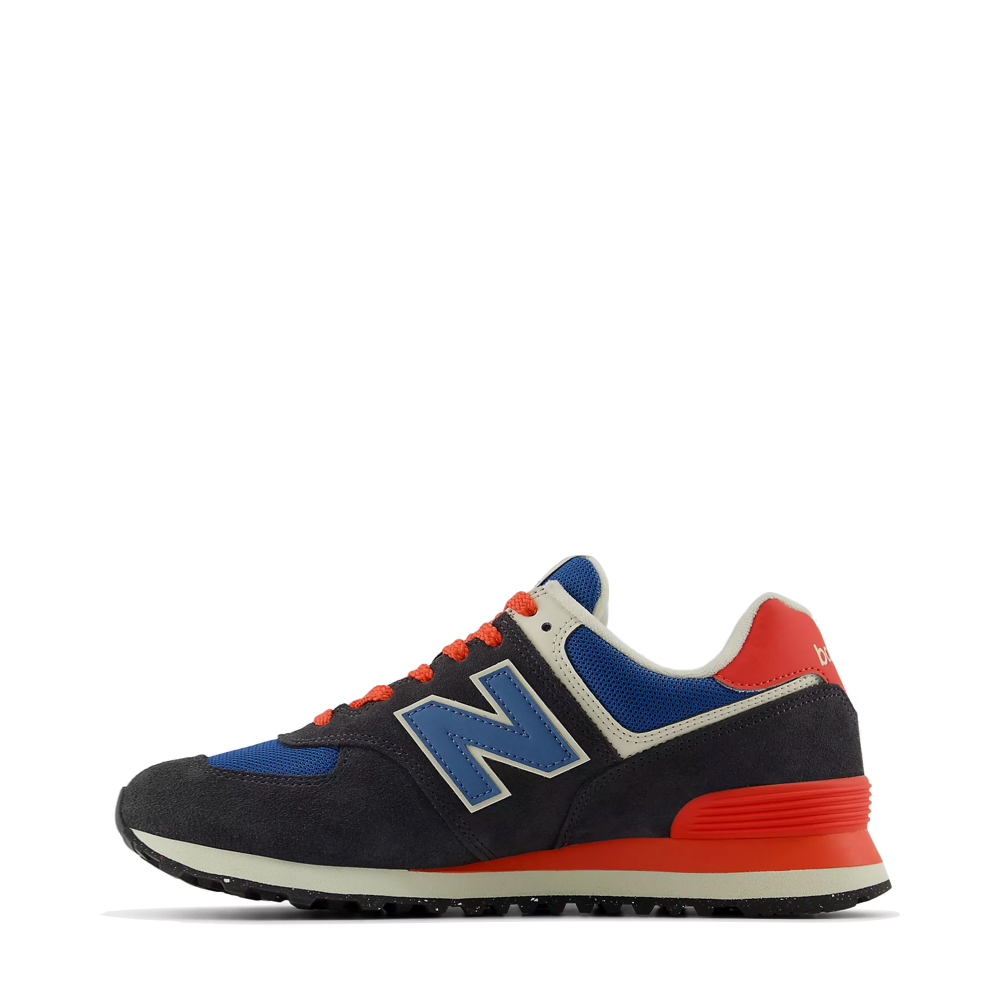 Side (left) view of New Balance 574 Sneaker for men.
