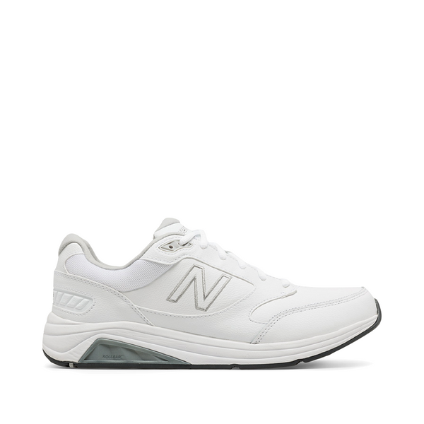 New Balance Men's 928v3 Leather Sneaker in White