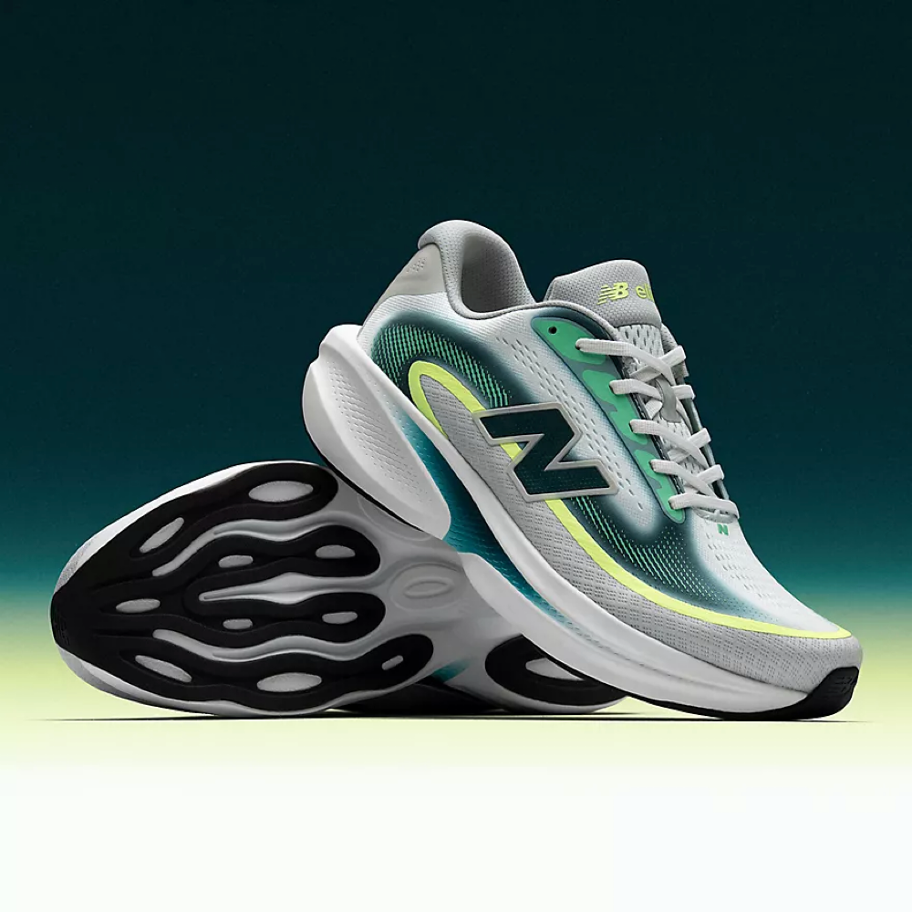 Side and bottom view of New Balance Ellipse V1 Sneaker for men.