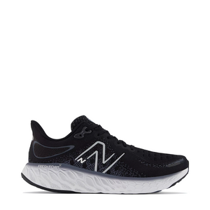 New Balance Men's Fresh Foam X 1080v12 Sneaker in Black with Thunder and White