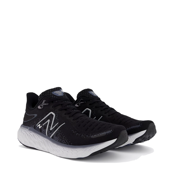 New Balance Men's Fresh Foam X 1080v12 Sneaker in Black with Thunder and White