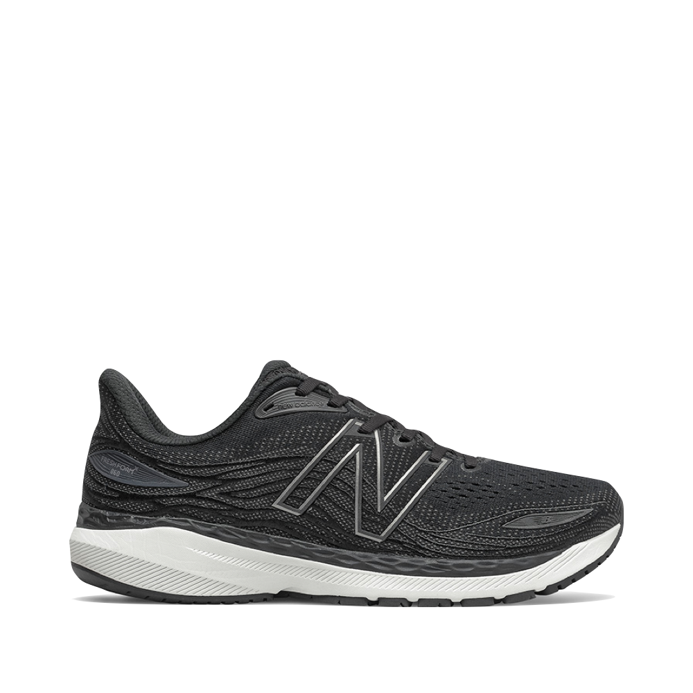 New Balance Men's Fresh Foam X 860v12 Sneaker (Black/White)