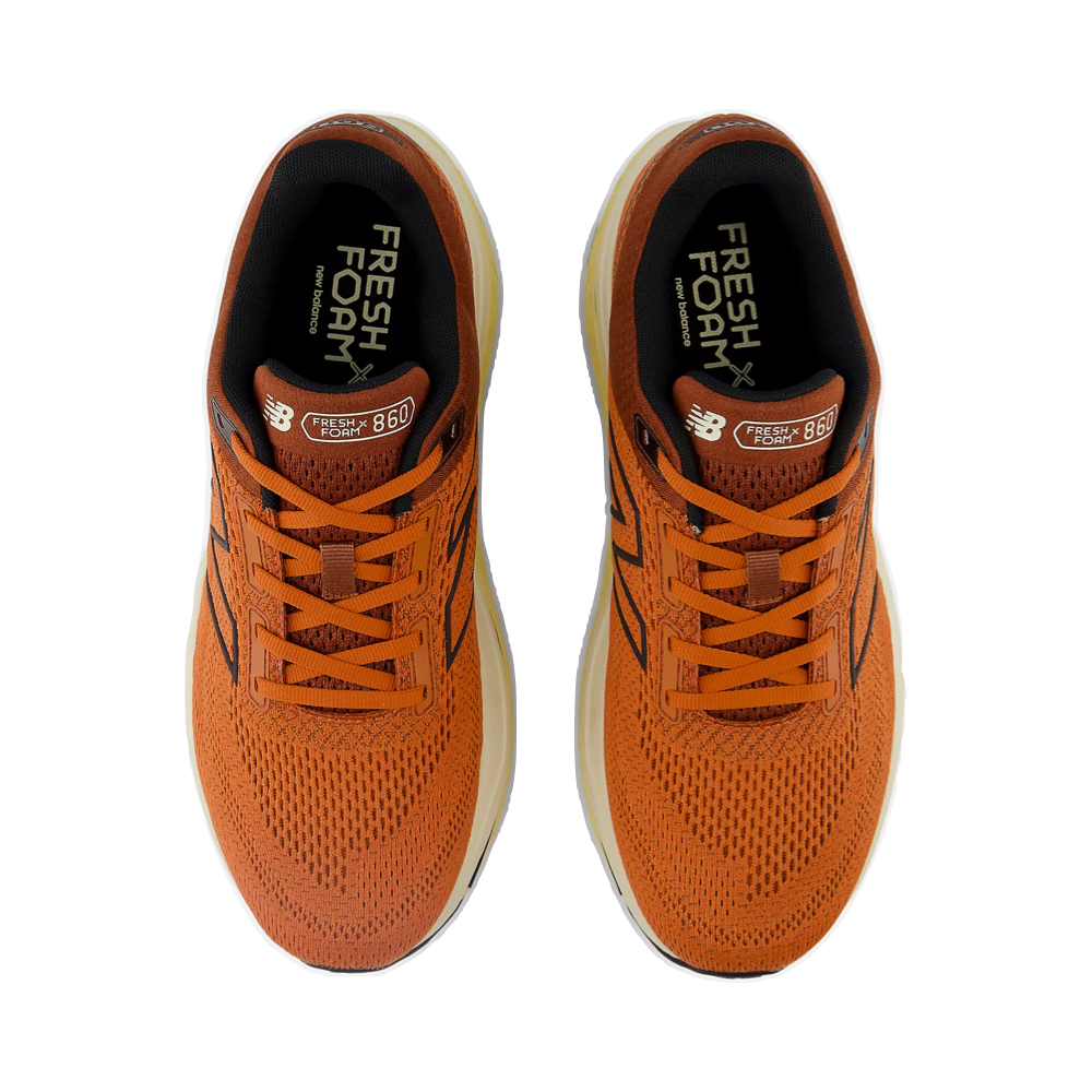 Top-down view of New Balance Fresh Foam X 860v14 Sneaker for men.