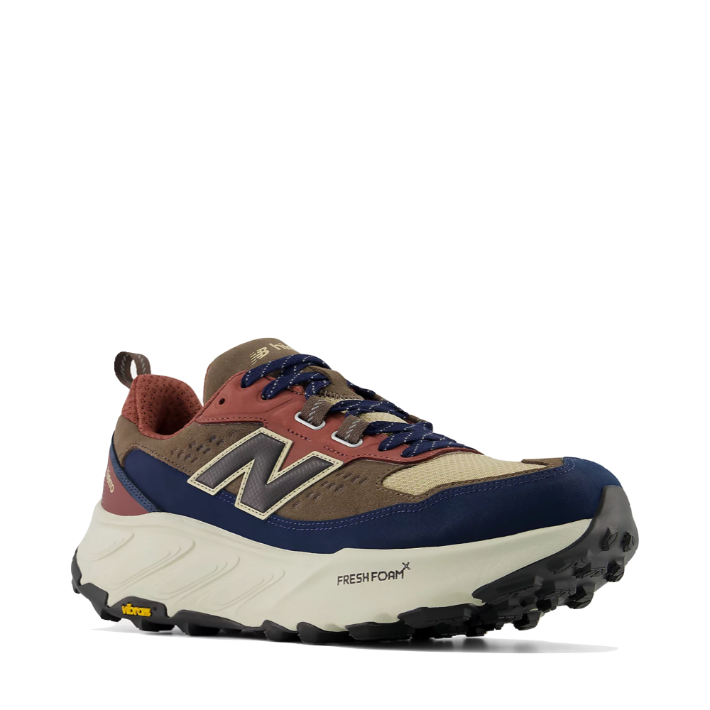 Mudguard and Toe view of New Balance Fresh Foam X Hierro Trek for men.